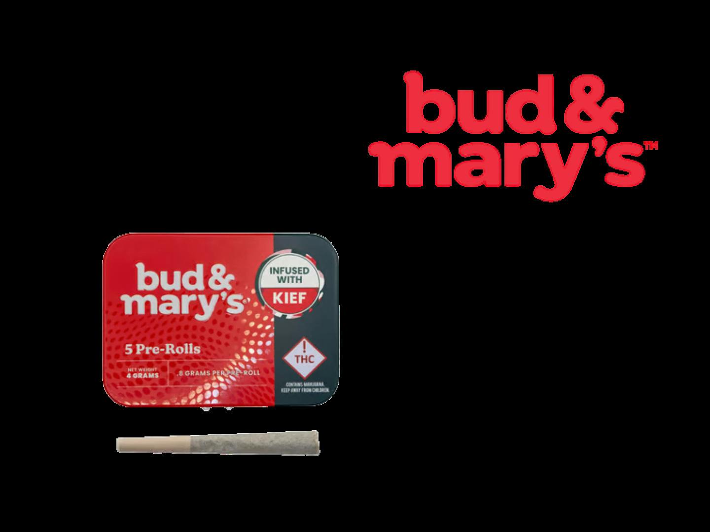 Infused Pre-Roll Pack Bud & Mary's - Runtz 5pk
