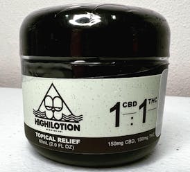 NL - High Lotion - THC/CBD 1:1 - Topical (2818)