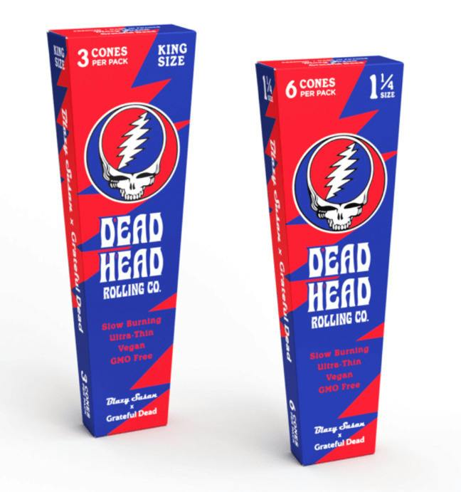 Blazy Susan Grateful Dead 1 1/4 6 Pack
