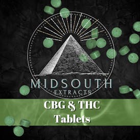 MSE - CBG & THC Tablets - 150mg (60 Total) (7926)