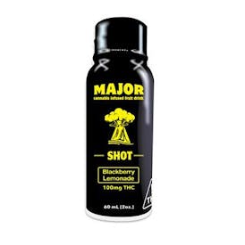 SH - Major Shot - Fast Acting - Blackberry Lemonade - 100mg (2126)