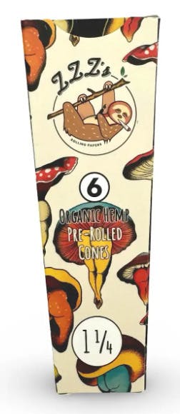 Shroom Booties | Organic Hemp Cones | 1 1/4" | 6pk