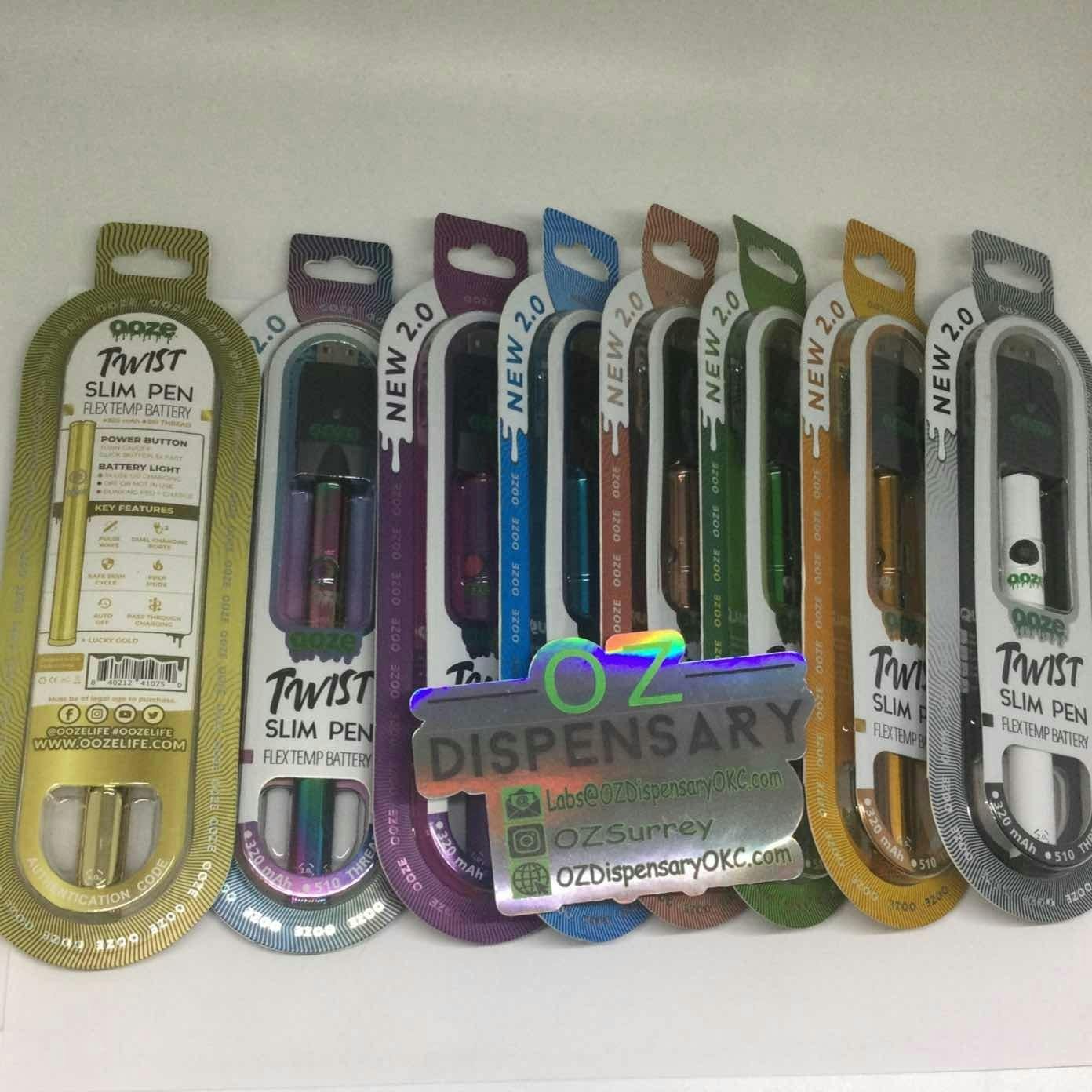 Ooze Twist Slim 2.0 batteries