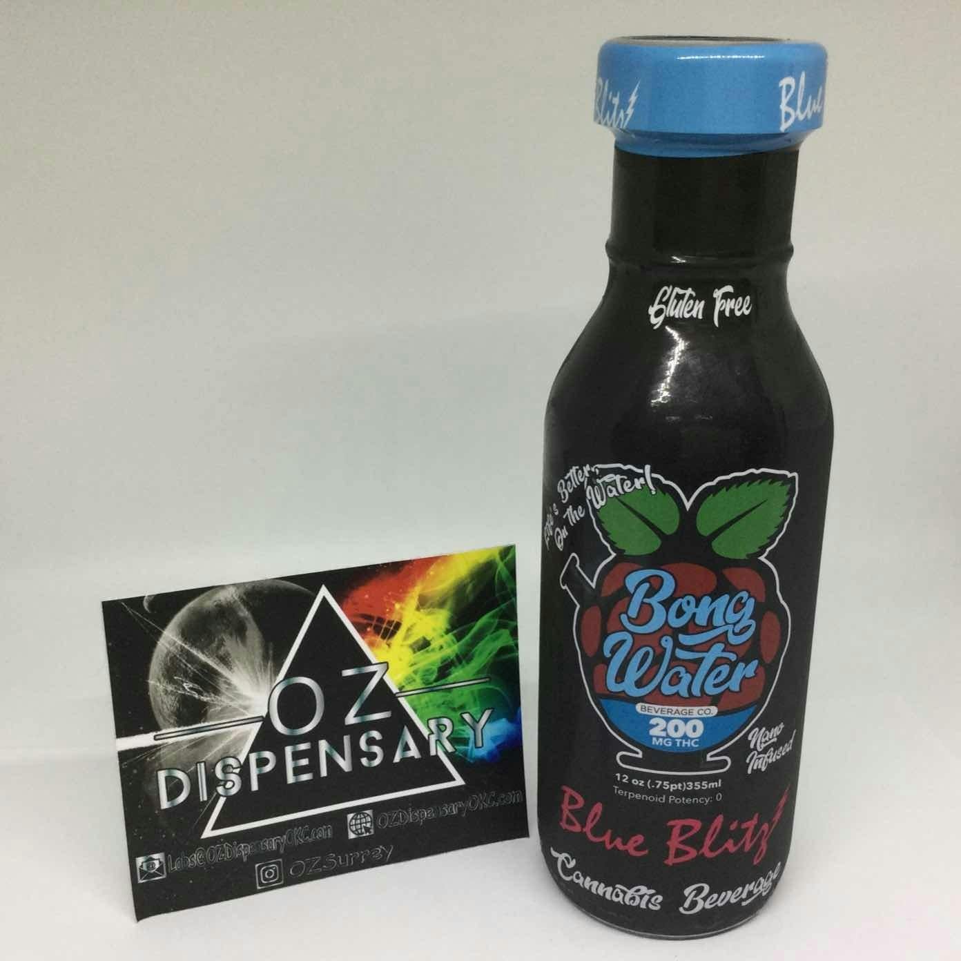 Bong Water | Blue Blitz | 200mg | Drink | Hybrid