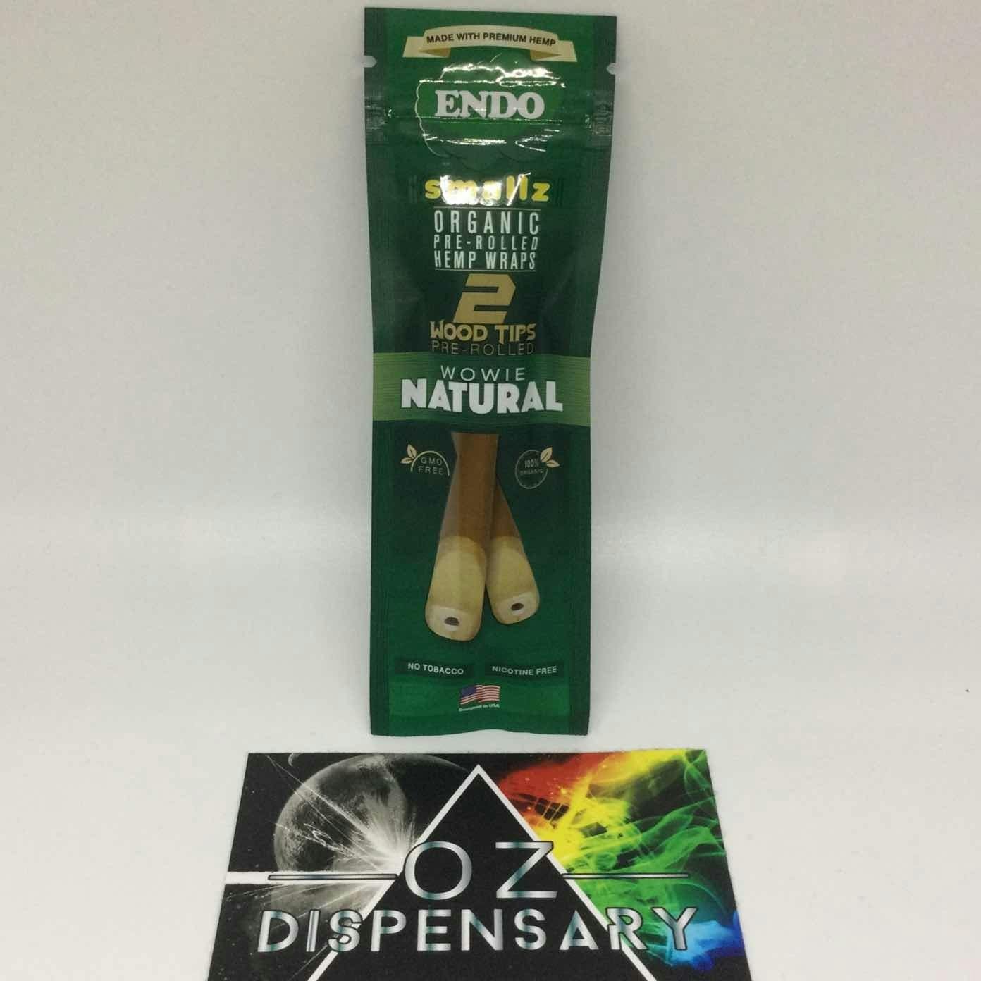 Endo Wrap Smallz w/ Wood Tip | Wowie Natural