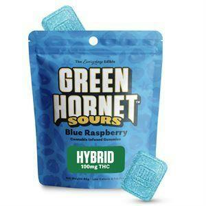 Green Hornet Sour 100mg Blue Raspberry