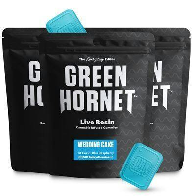 Green Hornet Live Resin Mixed Fruit Birthday Cake 100mg