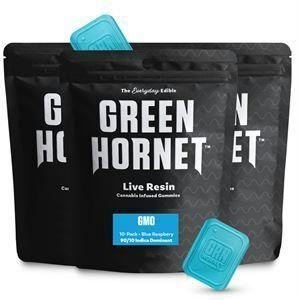 Green Hornet | Live Resin GMO | Blue Raspberry | 100mg