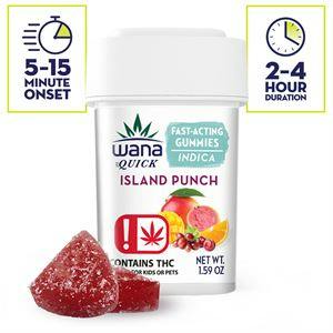 Wana Quick Island Punch Indica 100mg