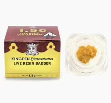 Kingroll - Live Resin Badder - Raspberry Parfait - 1.5g