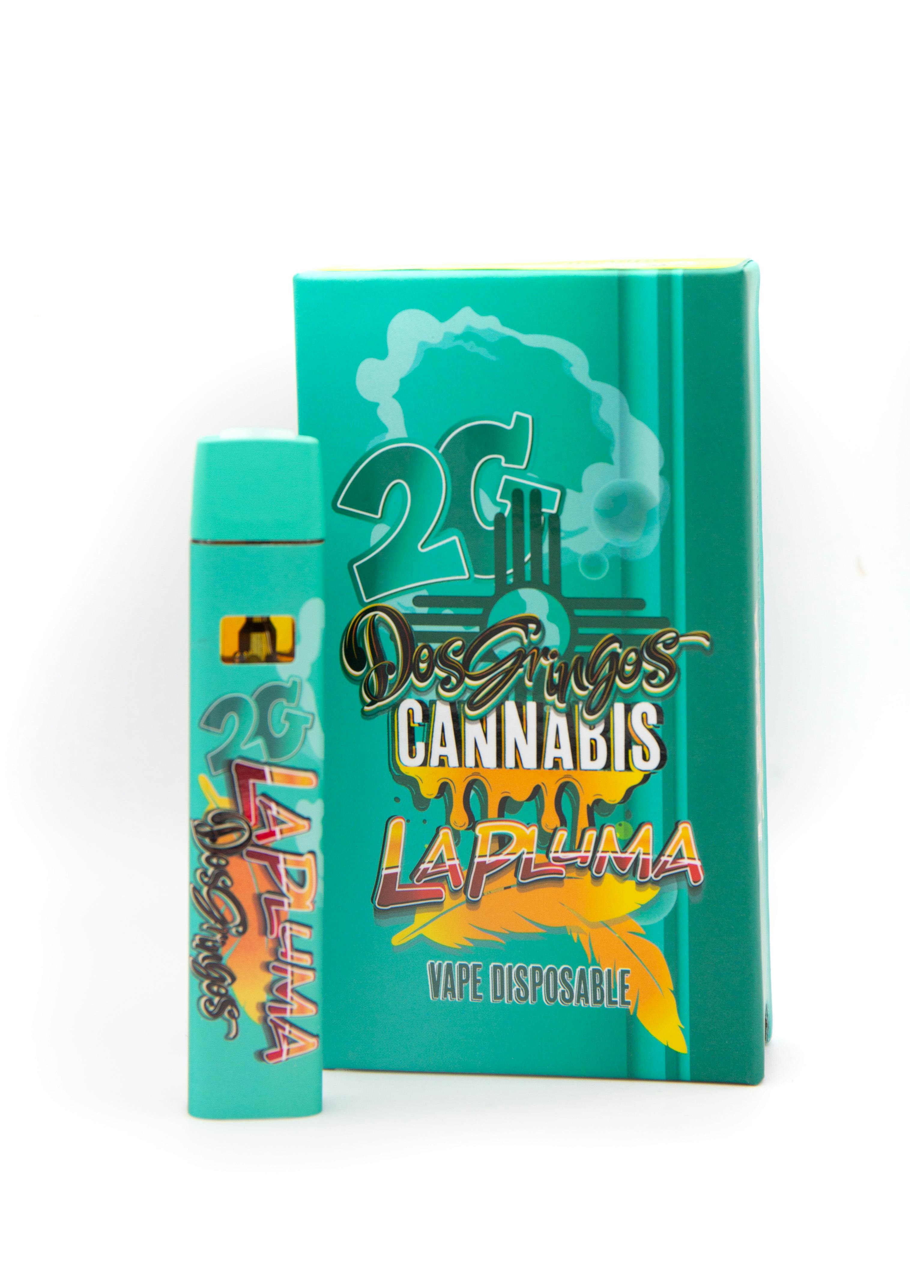 Dos Gringos La Pluma Happy (S) 2G at Peace Pipe Cannabis & Trading Post