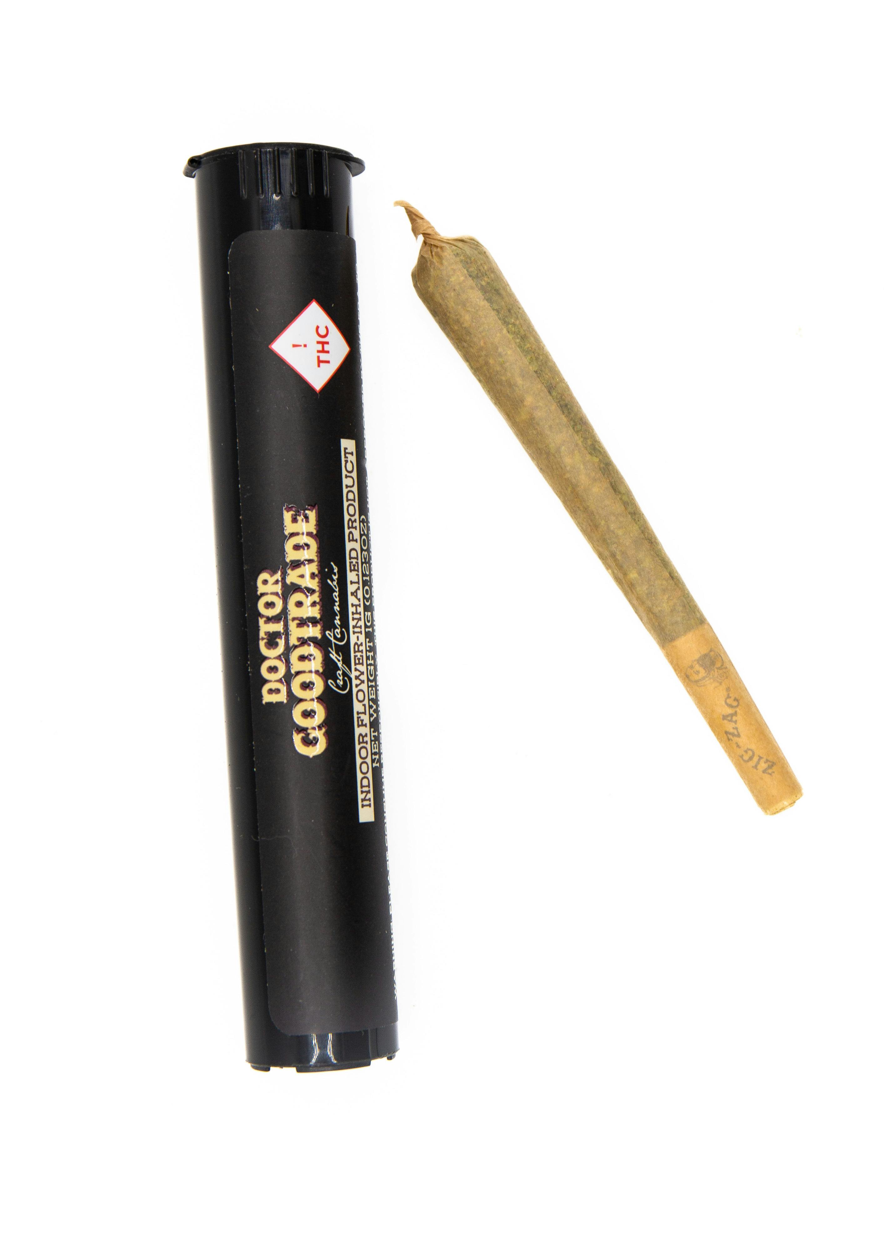 Dr Goodtrade Flower Pre Rolls - Cap Junky at Peace Pipe Cannabis & Trading Post