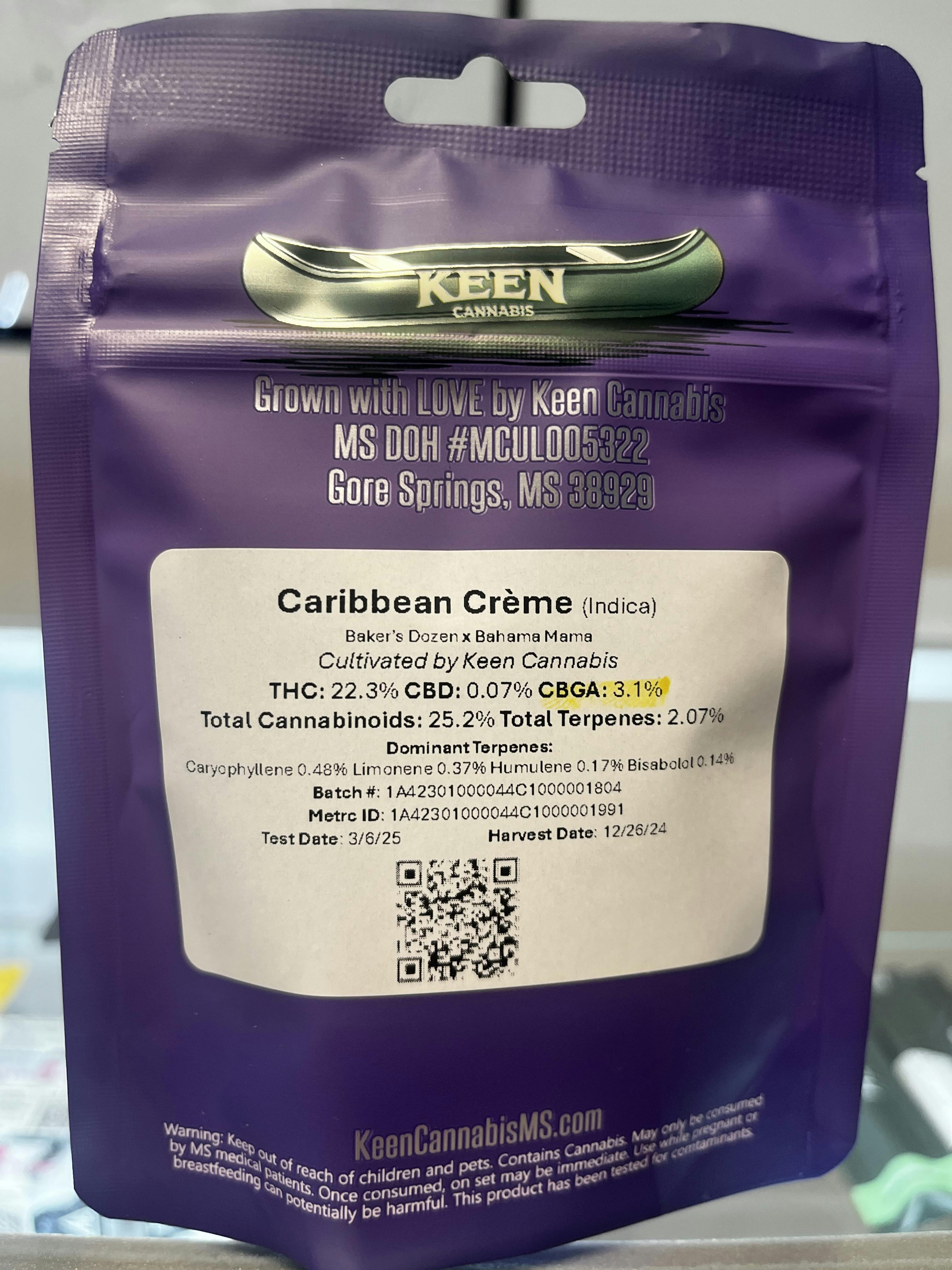Caribbean Creme | Big Buds | 3.5g
