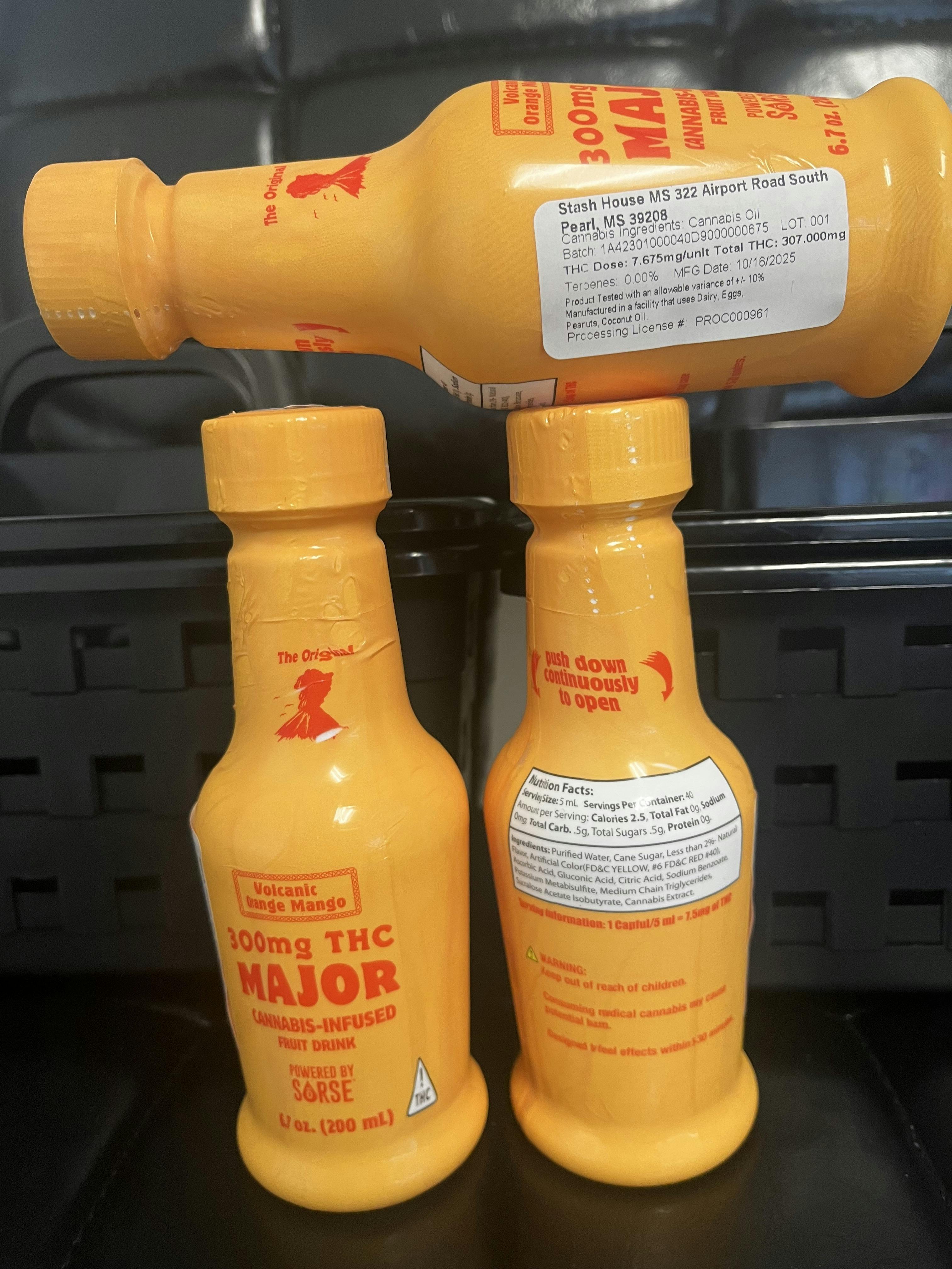 Major Orange Mango 6.7oz 300mg