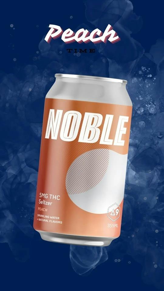 Peach 10mg THC Seltzer 2.26