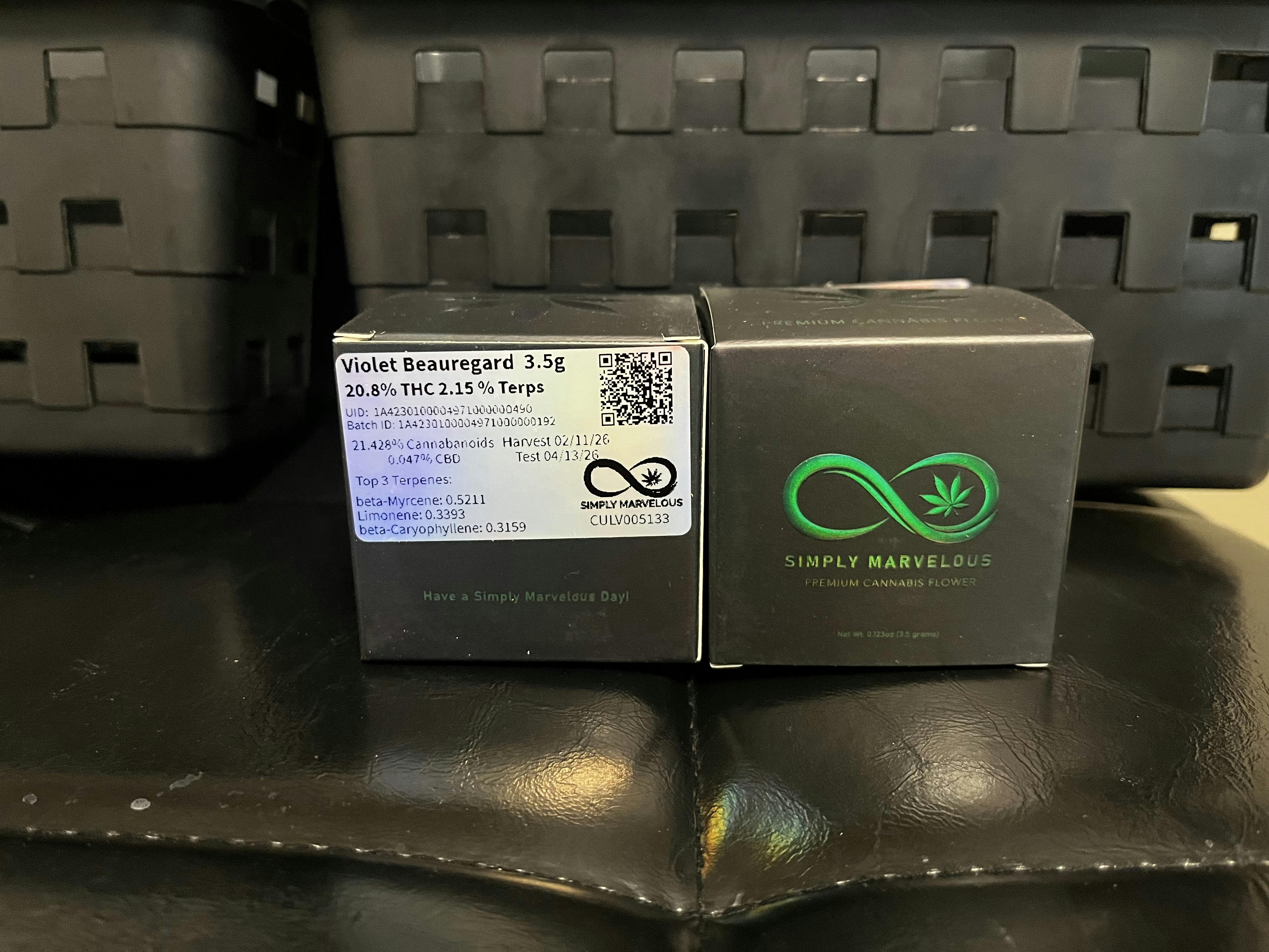 Violet Beauregard V2 3.5g