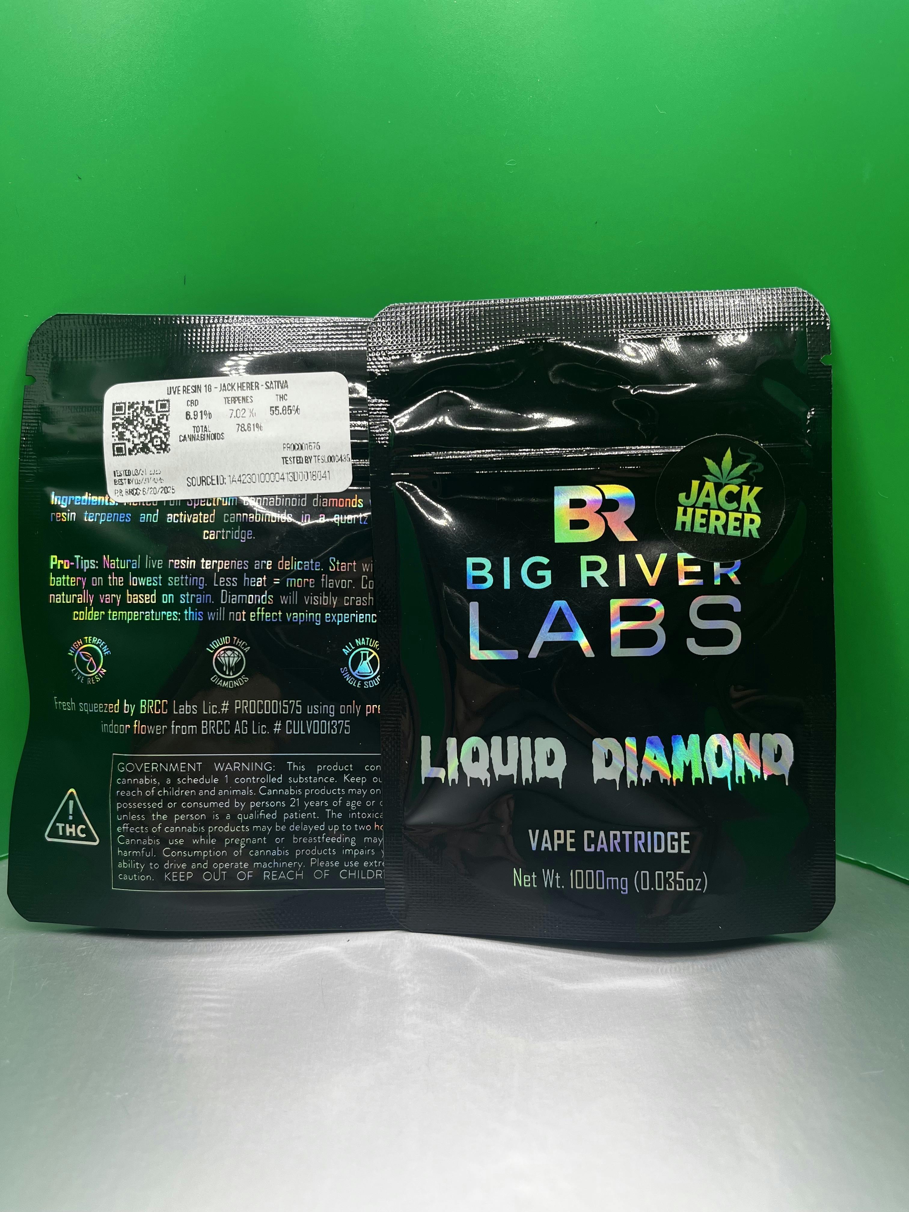 BRCC | Liquid THCA | Live Resin | 1g Cart | Jack Herer | 20260401