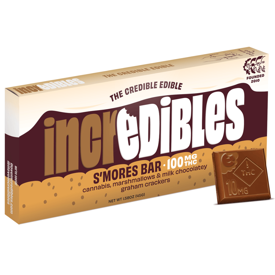Incredibles S'mores Bar | 100mg Rec