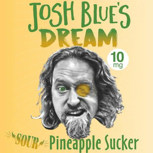 Mountain High Suckers | Josh's Blue Dream Sour Pineapple 10mg Rec at Silver Stem Fine Cannabis Northfield Commerce City Area Dispensary