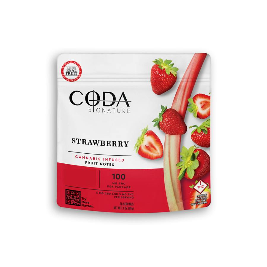 Coda Signature Fruit Notes | Strawberry 100mg Rec cannabis product