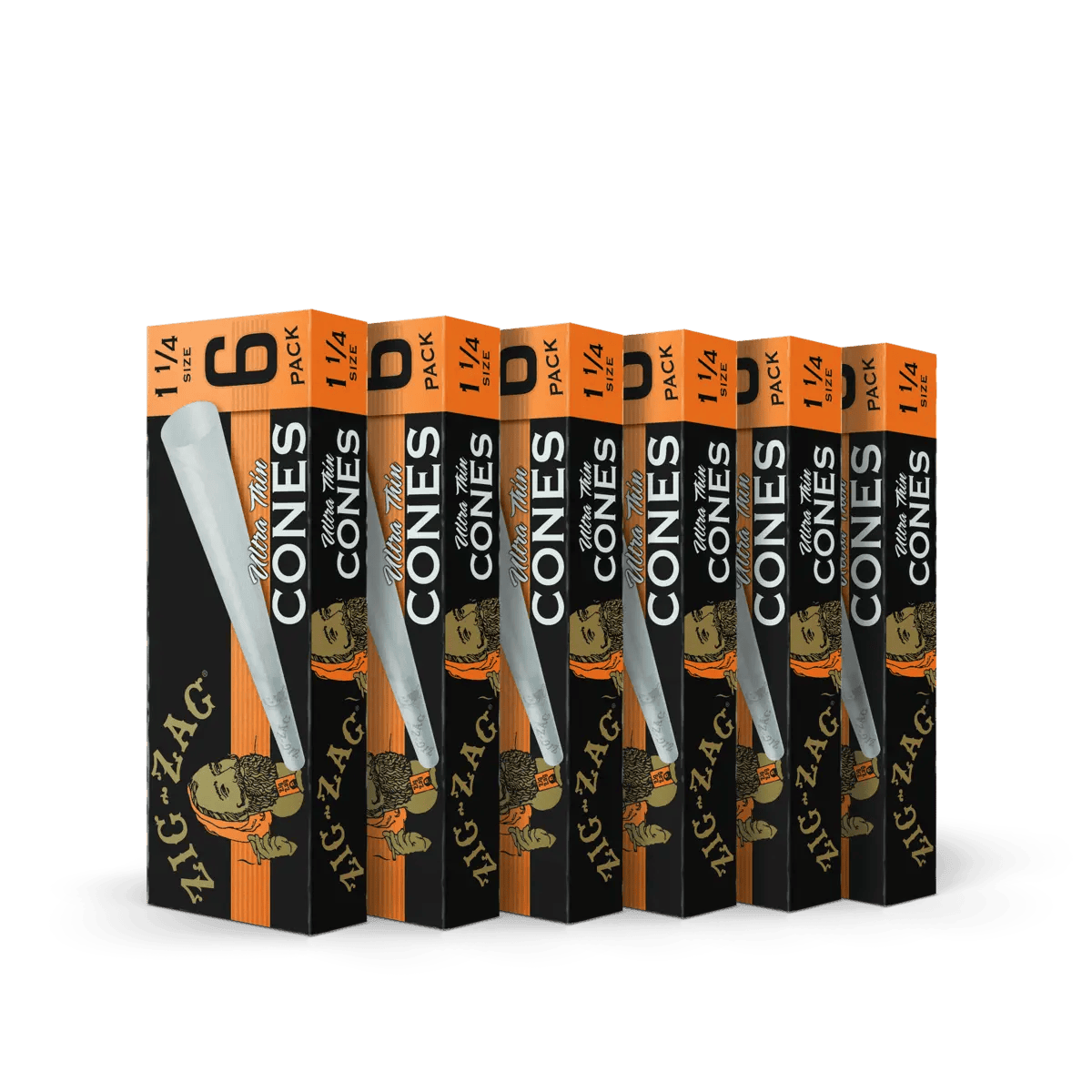 High Mountain Imports | Zig Zag Pre-Rolled Cones 1 1/4" 6ct
