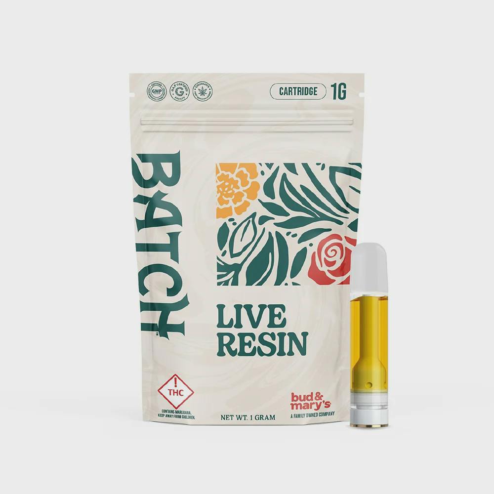 Batch Live Resin Cartridge | Purple Ice Water 1g Rec