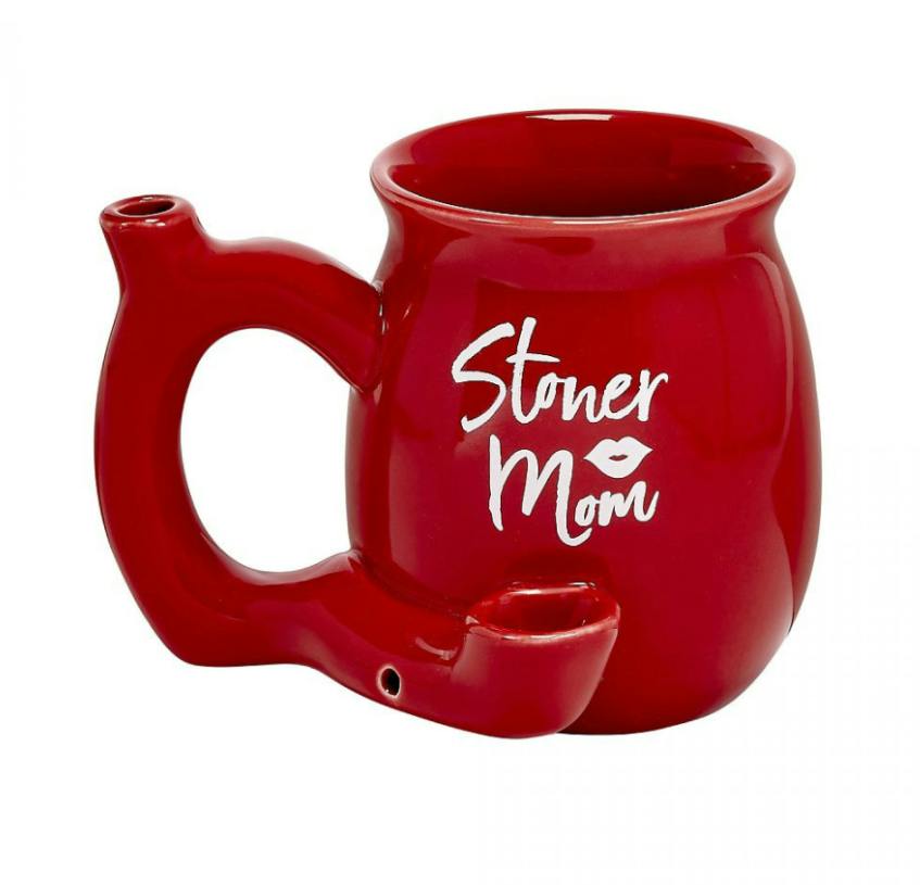 Stoner Mom - Mug Pipe - Red