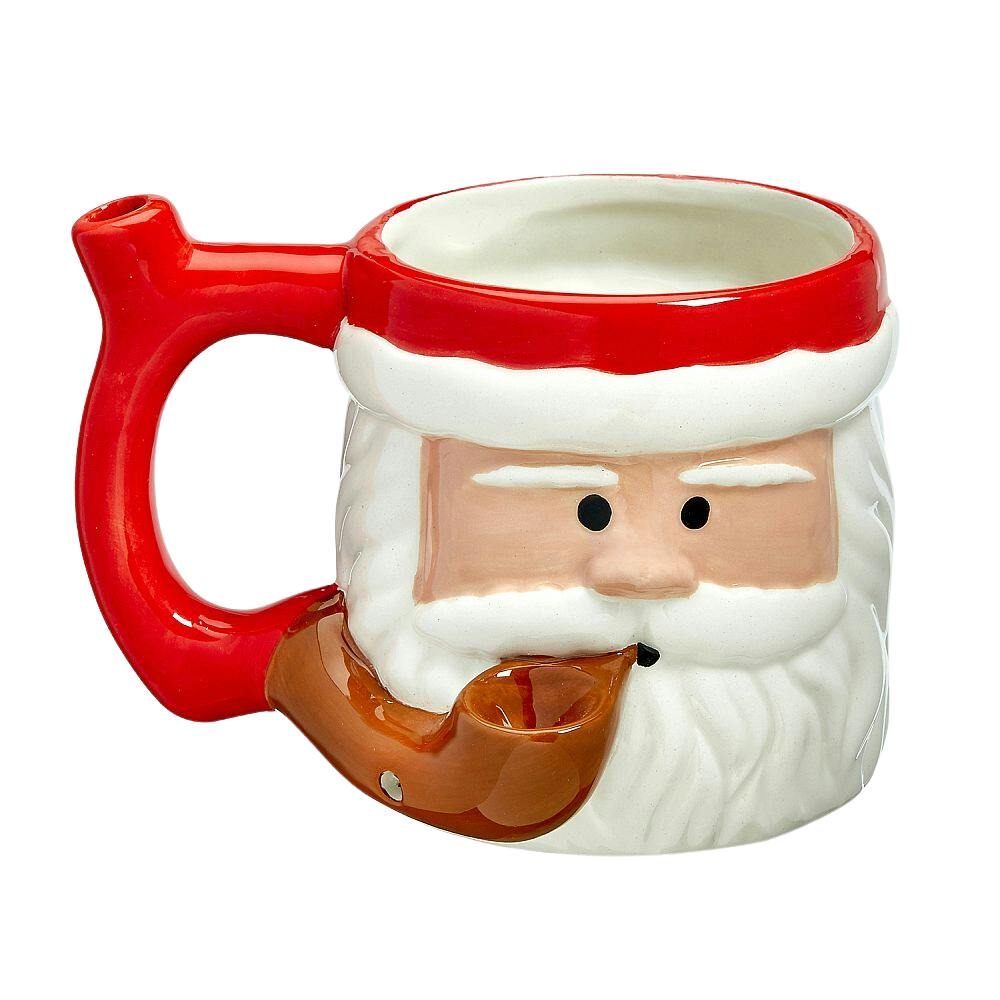 Ceramic Mug Pipe - Santa Roast & Toast