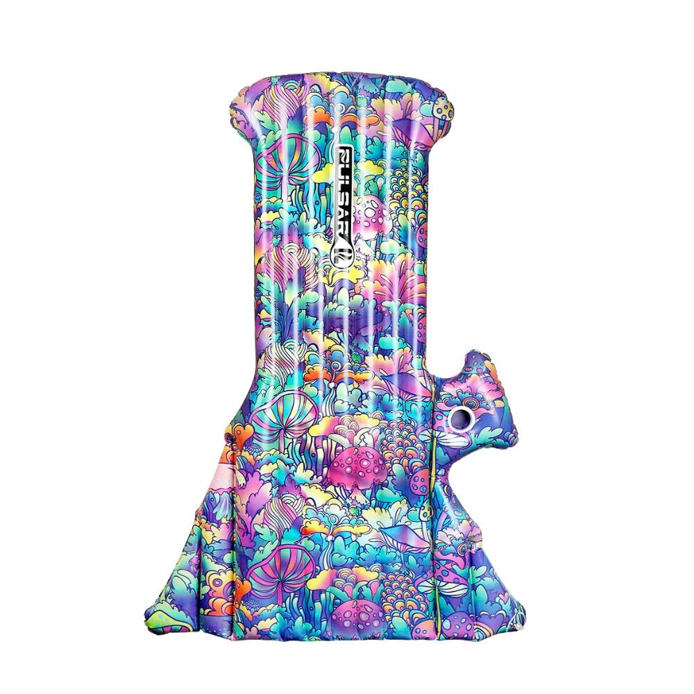 Inflatable Bong Pool Float - 6ft - Neon Shrooms