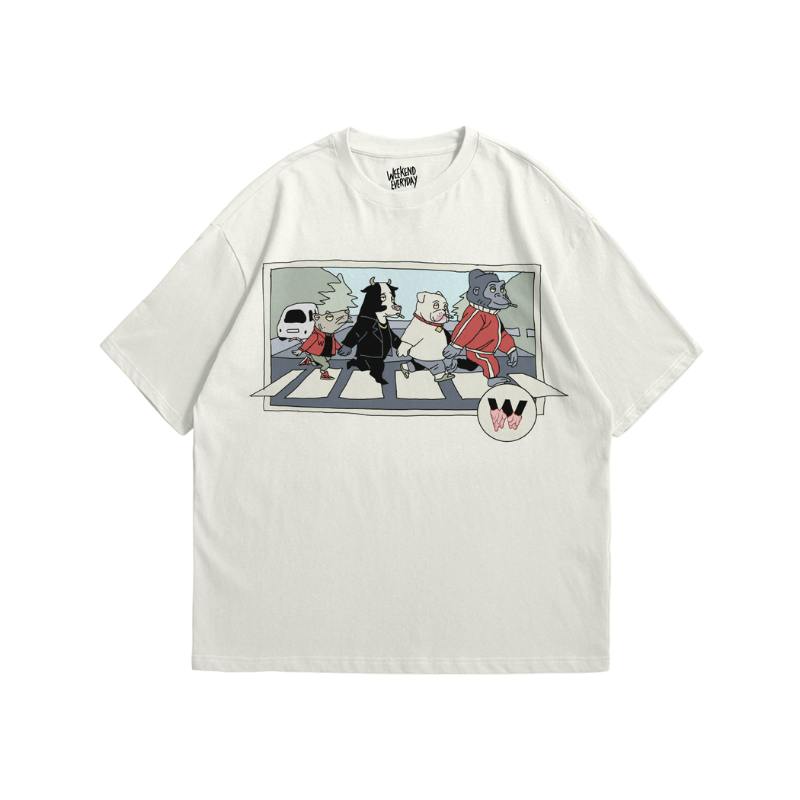Dab-bey Road Tee - L