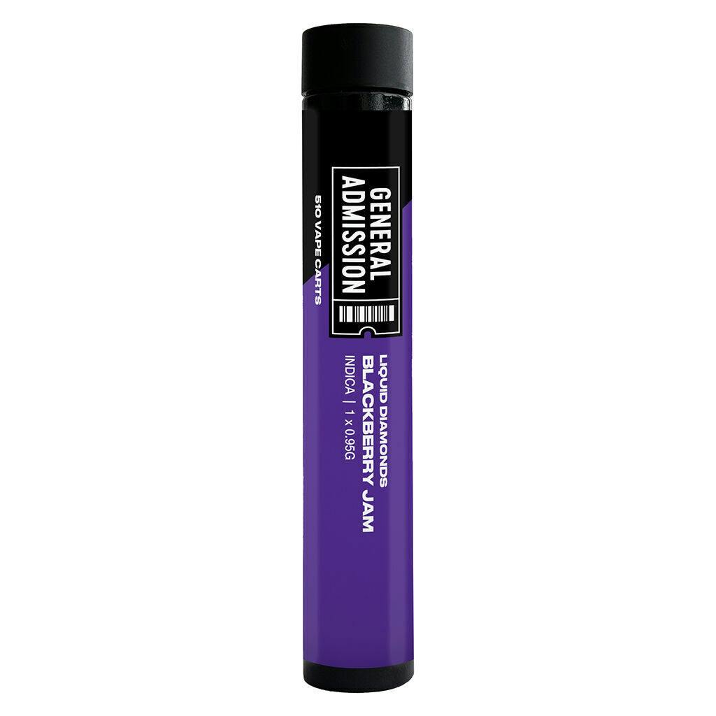Blackberry Jam Liquid Diamond 510 Thread Cartridge - 0.95g