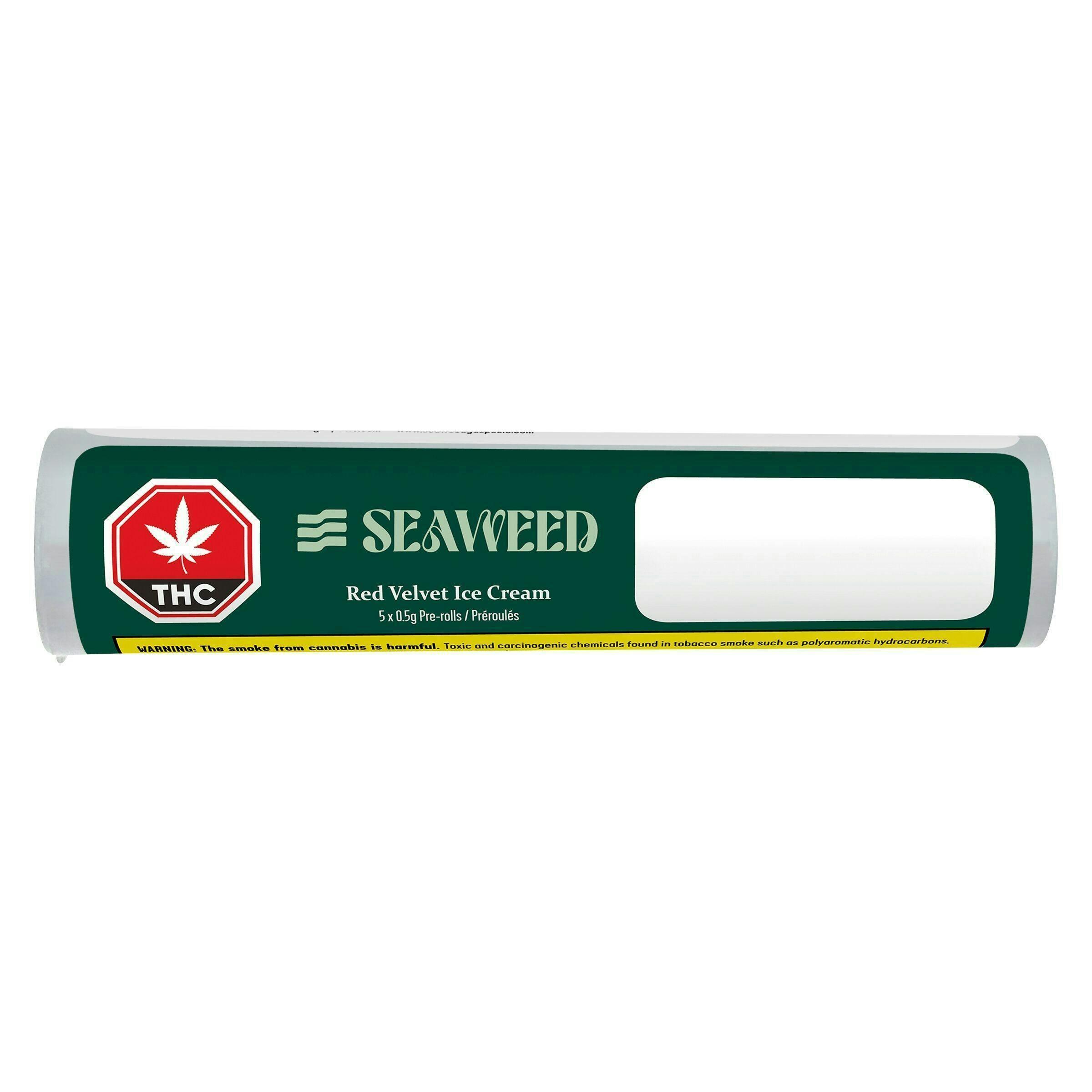 Seaweed - Red Velvet Ice Cream Pre-Roll - 5x0.5g