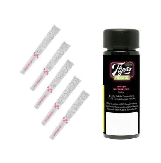 Claybourne - Flyers Frosted Infused Watermelon Z Pre-Roll - 5x0.5g