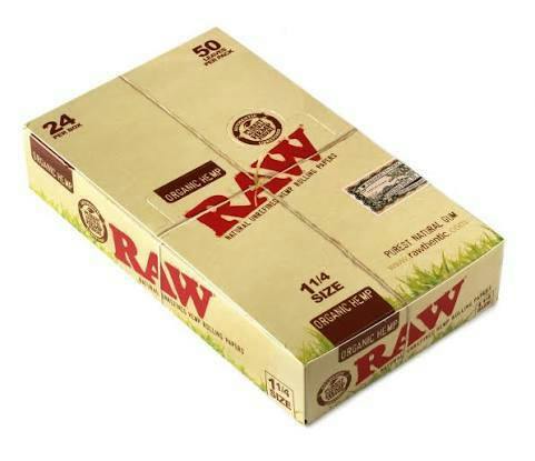 Raw Organic Hemp 1 1/4 Rolling Papers