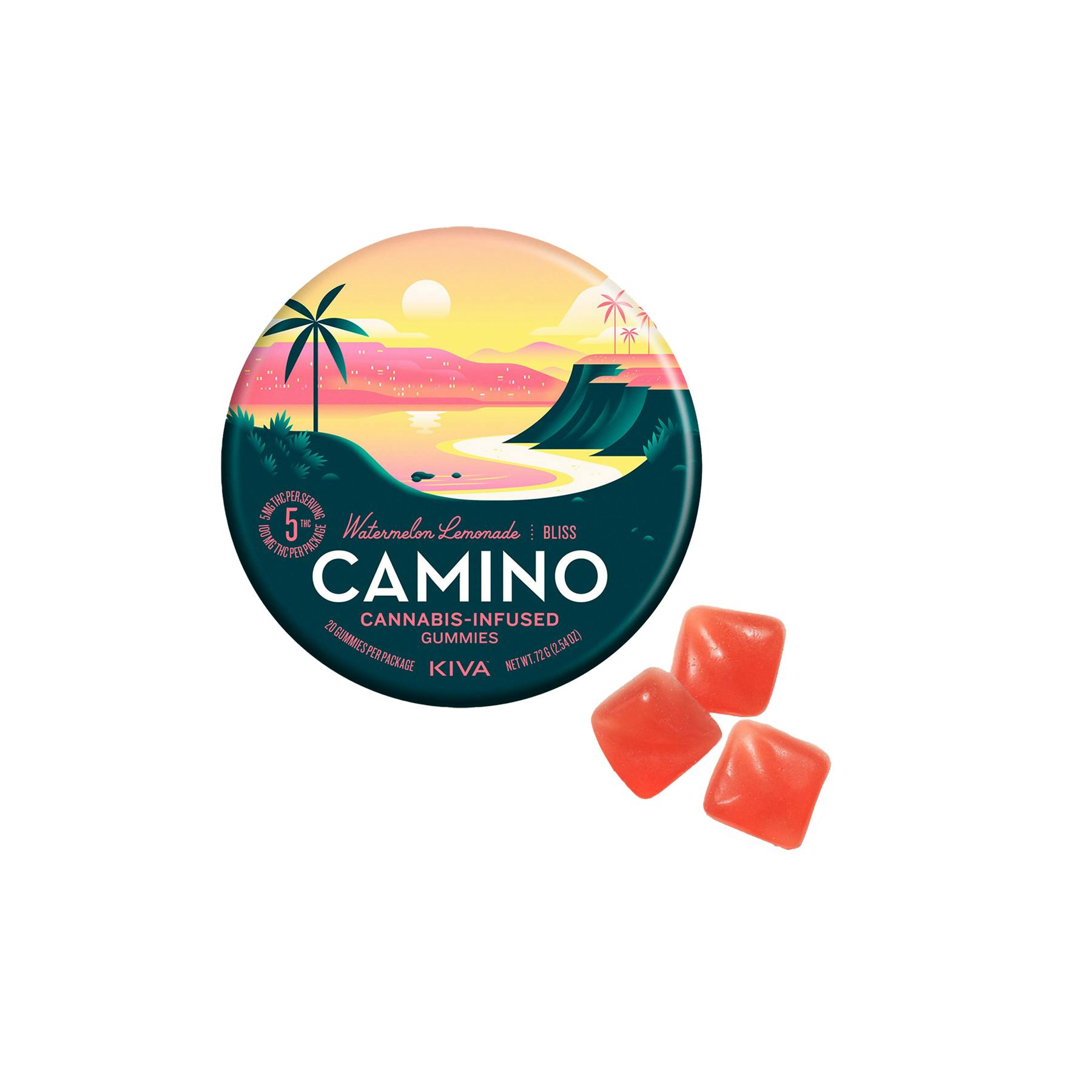 100MG CAMINO WATERMELON LEMONADE GUMMIES