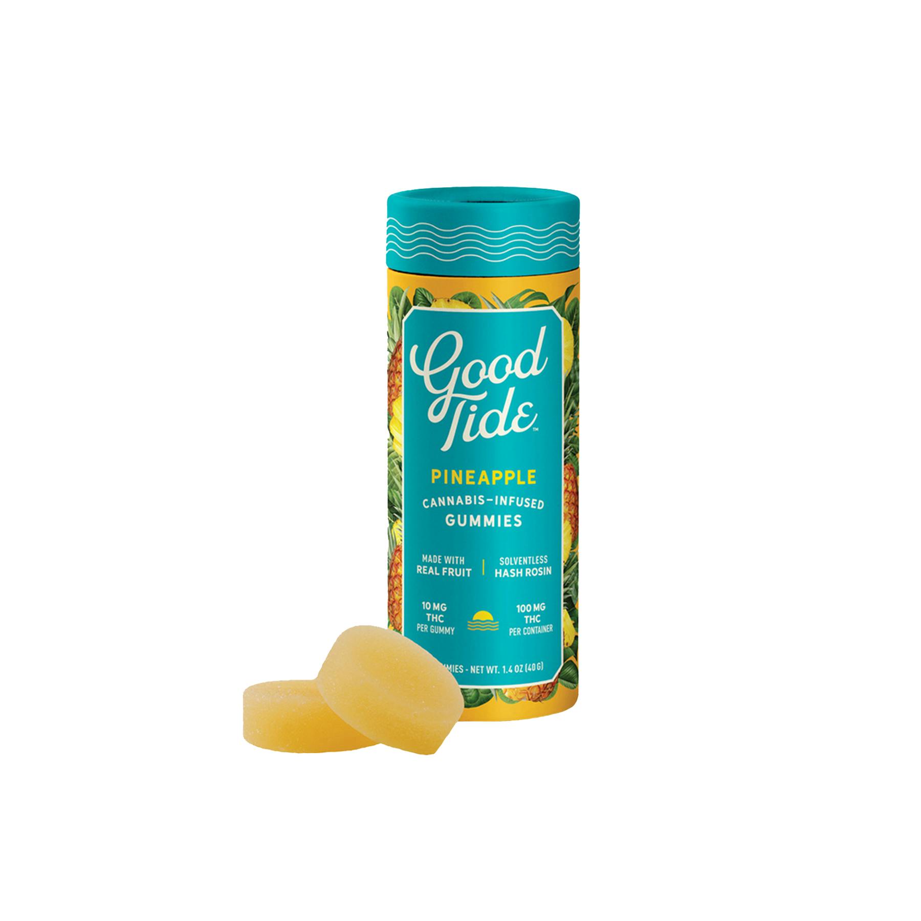 100MG PINEAPPLE ROSIN GUMMIES