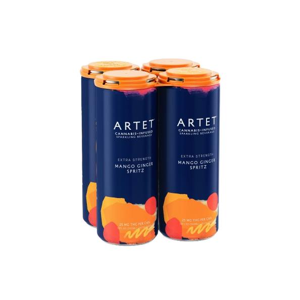 100MG MANGO GINGER 4PK SELTZER