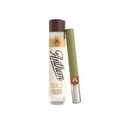 1G STRAWBERRY COUGH DIAMOND INFUSED PREROLL /W GLASS TIP at Perception Cannabis