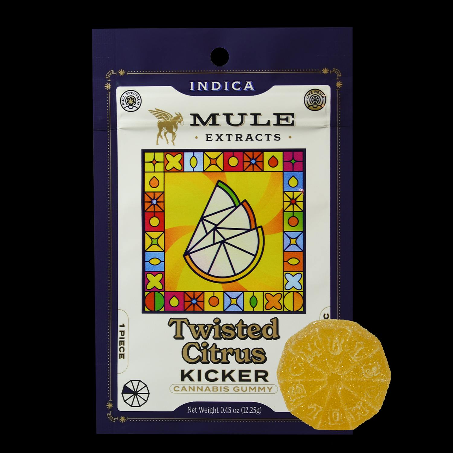 *Gummy -: Mule Kicker - Twisted Citrus Green Leaf Special