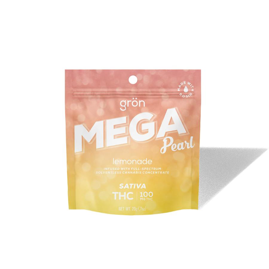 !Gummy - Gron Mega Pearl - (B) - GREEN LEAF SPECIAL - Lemonade Sativa