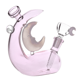5.75" Lunar Lounger Glass Bong 14mm