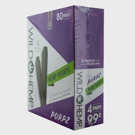 Wild Hemp Wraps (4pk) - Purpz