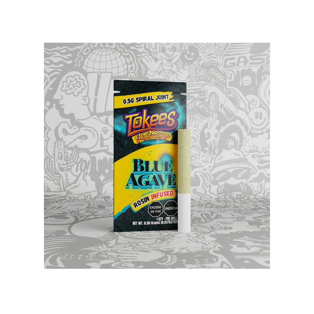 Tokees Rosin Infused Pre-Rolls (I) .5g