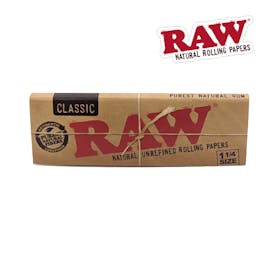 Raw - Classic - 1 1/4 Rolling Papers $2