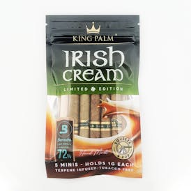 King Palm Cones - Irish Creme - Mini 5 pk. - $10