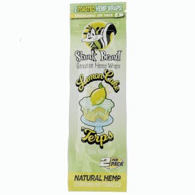 Skunk Terp Wraps - 2pack - Lemon Cake - $3.50