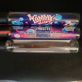 Tommy Blunts - 2g Nugs - .25 Hash Infused Glass Tip - $28