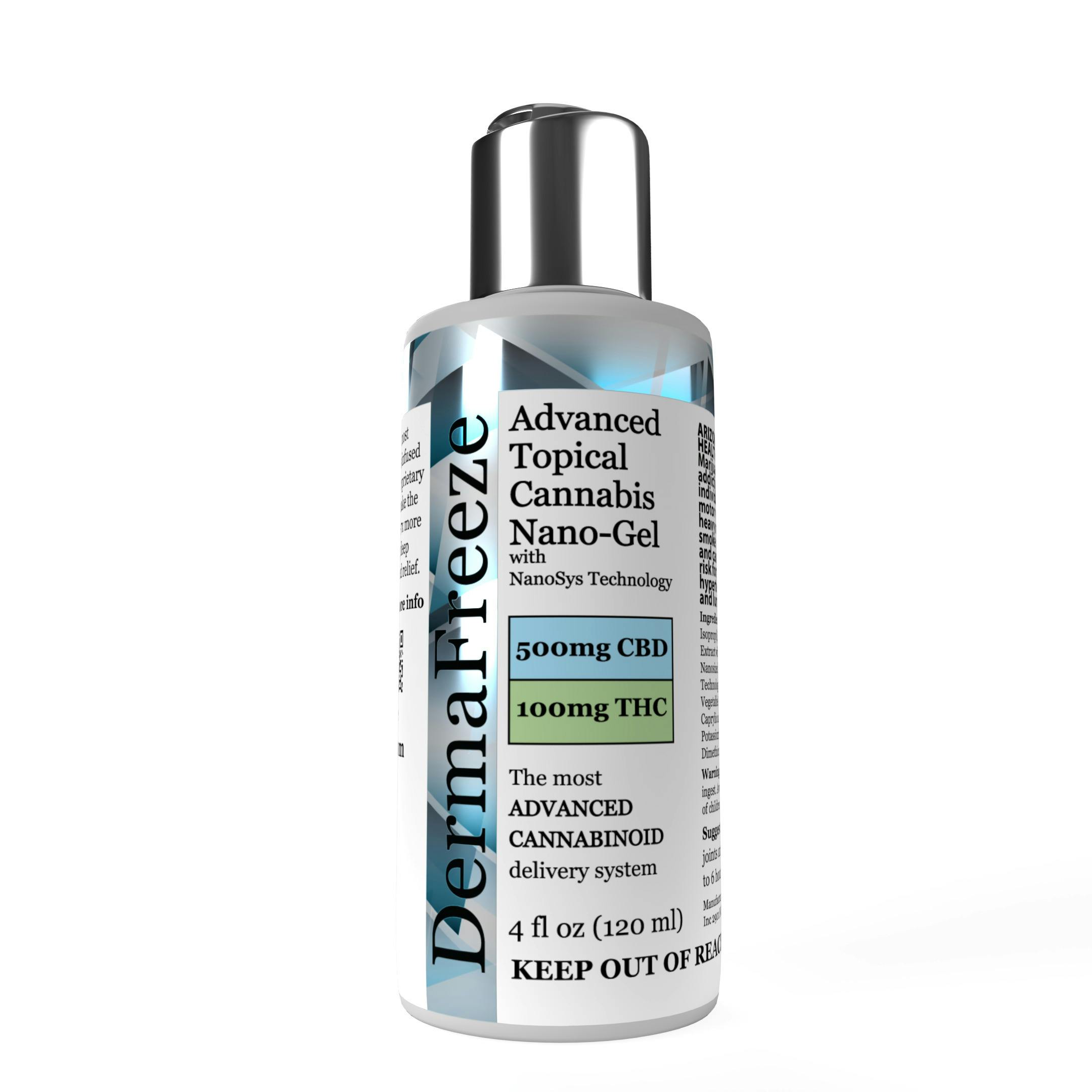 Dermafreeze- 600mg - 1:5 Nano Roll On