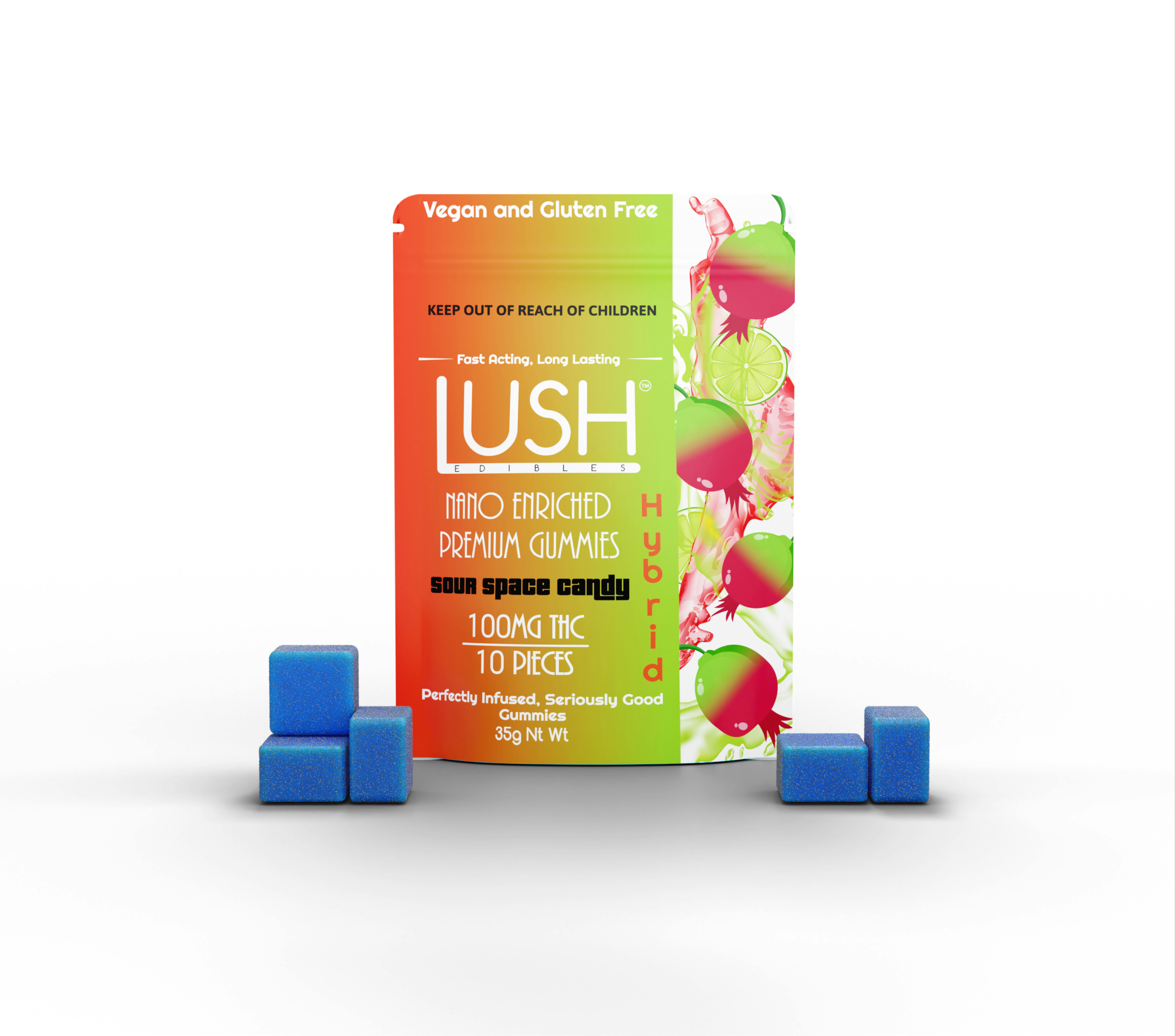 Sour Space Candy Gummies