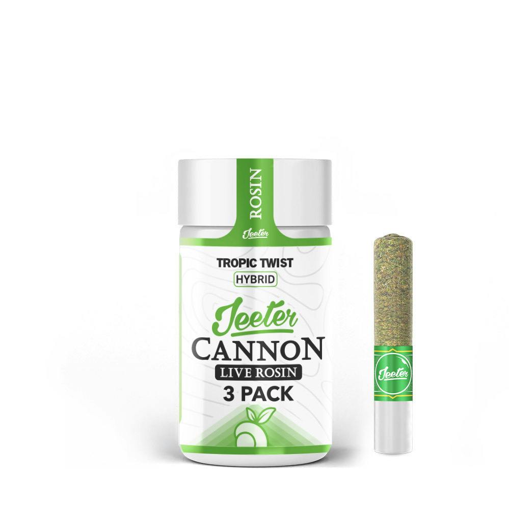 Tropic Twist Live Rosin Cannon preroll Pack